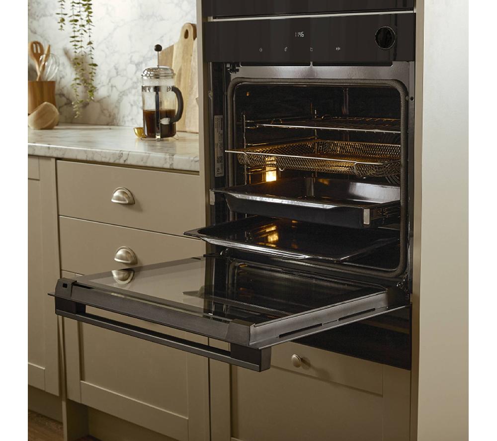 HISENSE Hi6 BlackLine AirFry BSA66346PDBGUK Electric Pyrolytic Steam Smart Oven - Jet Black image number 20 of 20