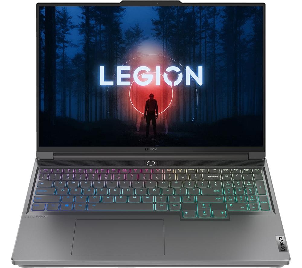 LENOVO Legion Slim 5 16 Gaming Laptop - AMD Ryzen 7, RTX 4070, 1 TB SSD, Silver/Grey
