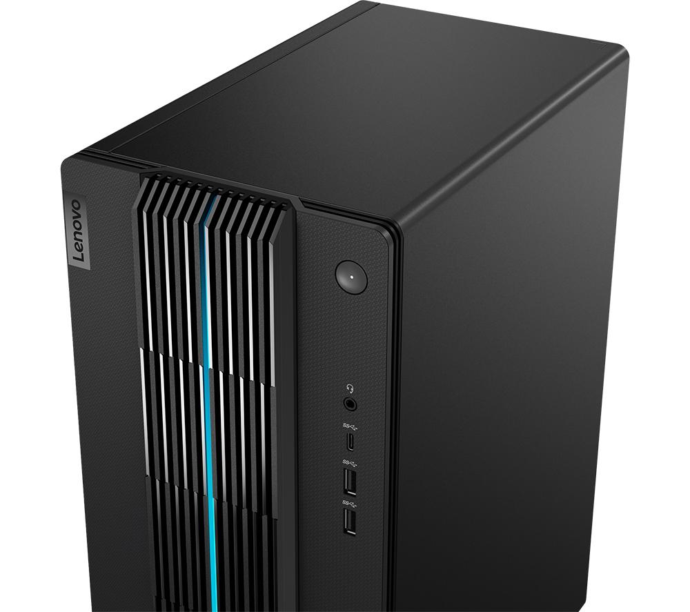 LENOVO IdeaCentre 5 Gaming PC - AMD Ryzen 5, RTX 3050, 512 GB, Black