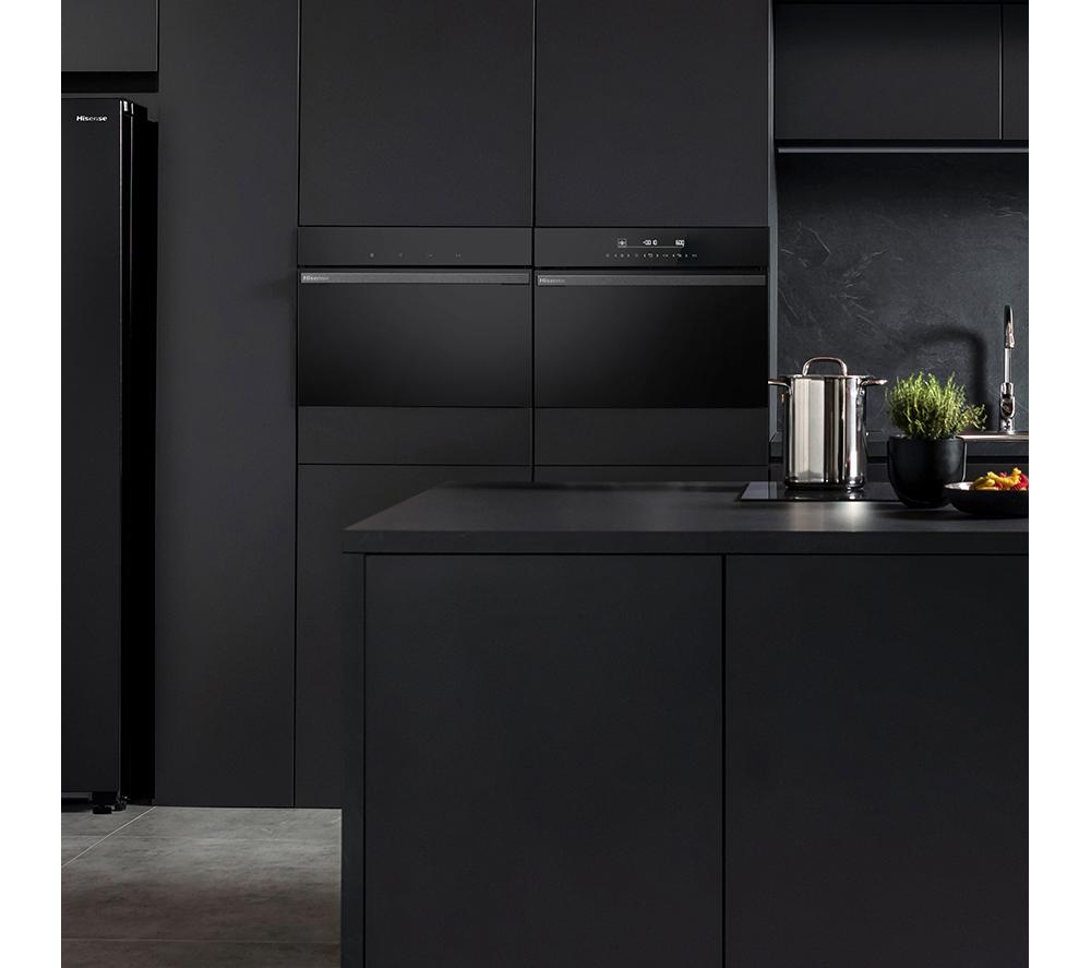 HISENSE Hi6 BlackLine AirFry BIM45342ADBGUK Compact Electric Oven with Microwave - Jet Black image number 18 of 19