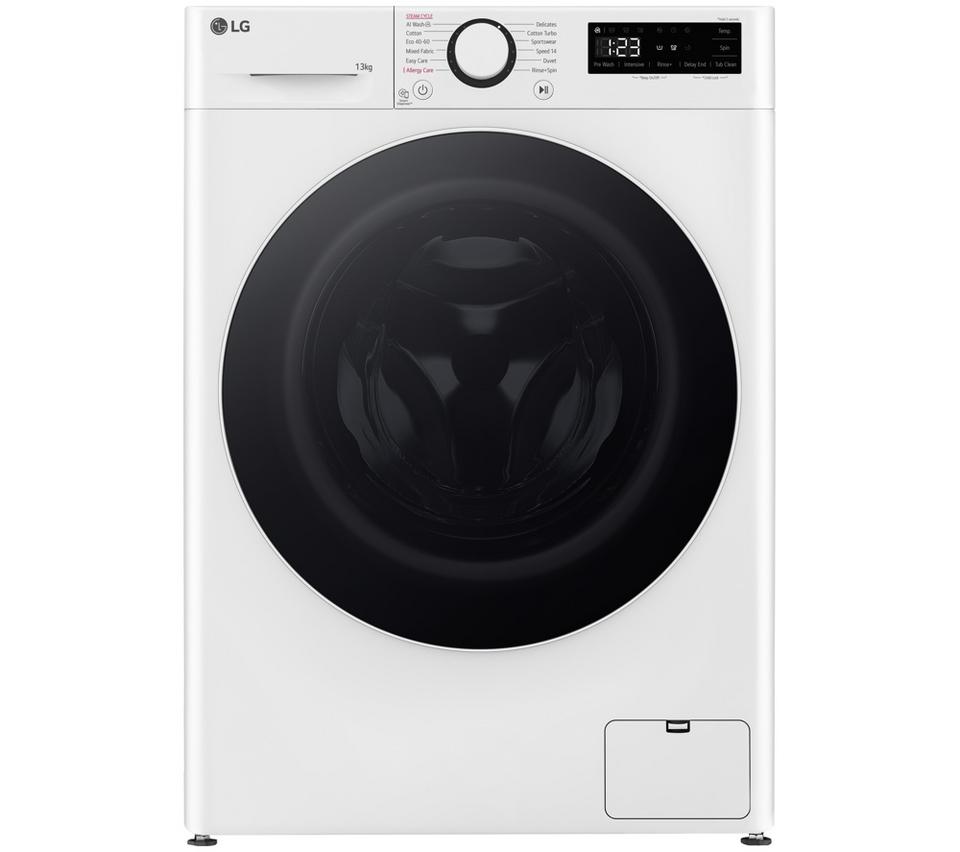 LG Series 4 AI Direct Drive F4Y513WWLN1 13 kg 1400 Spin Washing Machine - White