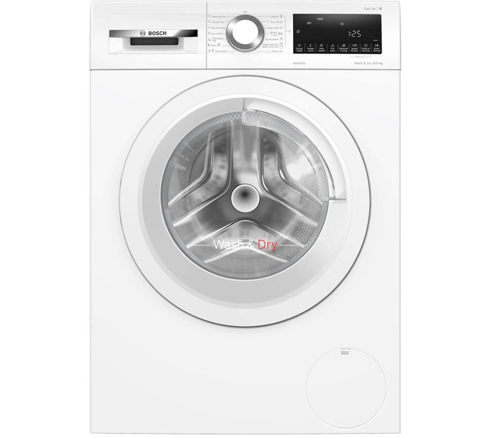 BOSCH Series 4 WNA144V9GB 9 kg Washer Dryer - White