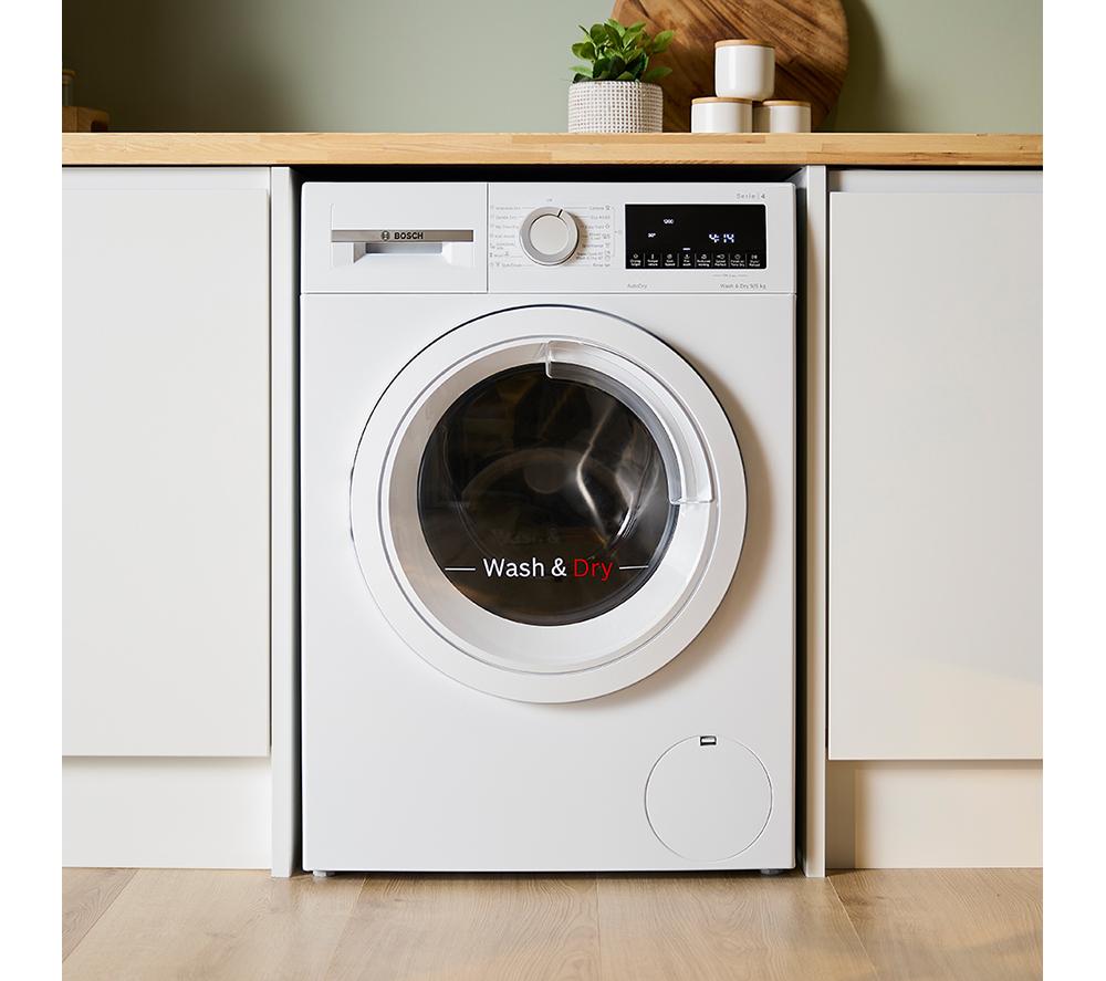 BOSCH Series 4 WNA144V9GB 9 kg Washer Dryer - White image number 2 of 13
