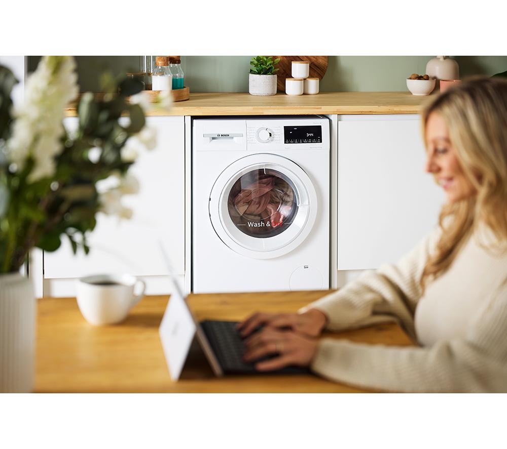 BOSCH Series 4 WNA144V9GB 9 kg Washer Dryer - White image number 11 of 13
