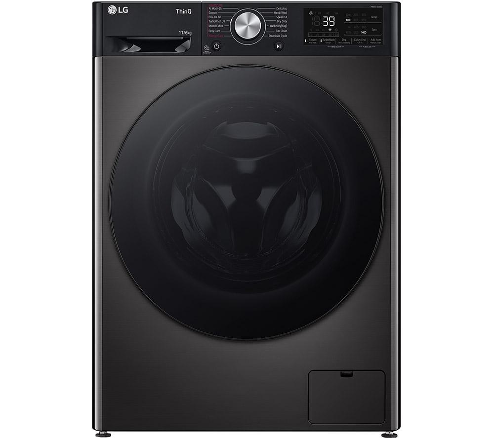 LG Turbowash360 FWY916BBTN1 WiFi-enabled 11 kg Washer Dryer - Black