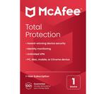 MCAFEE Total Protection - 1 year for 1 device