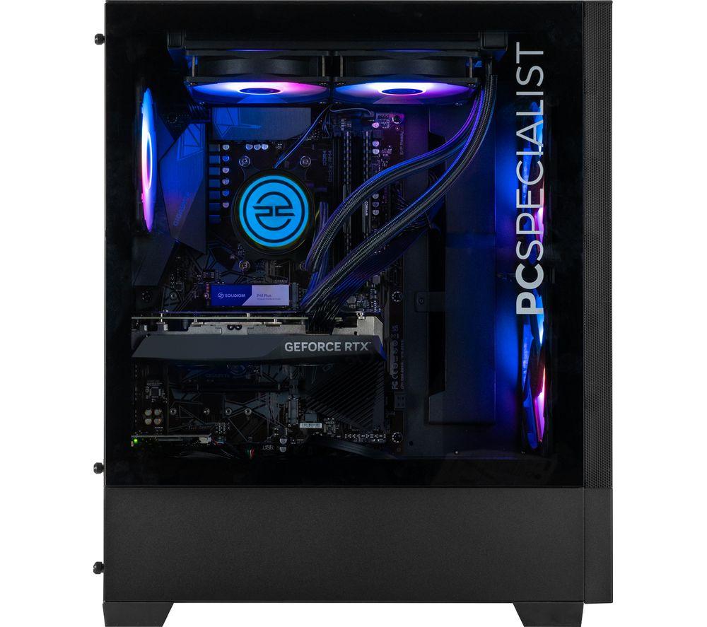 PCSPECIALIST Flux 300 Gaming PC AMD Ryzen 7 RTX 4060 Ti 1 TB SSD