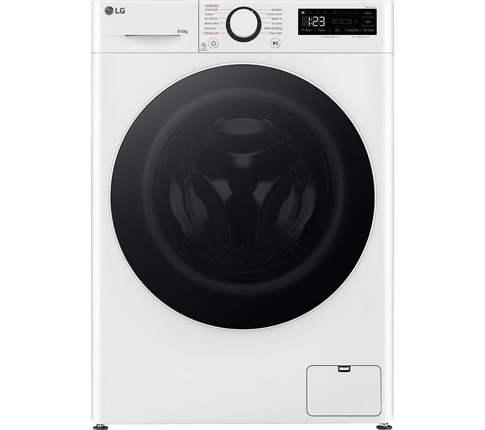 LG Turbowash360 FWY696WWLN1 9 kg Washer Dryer – White, White