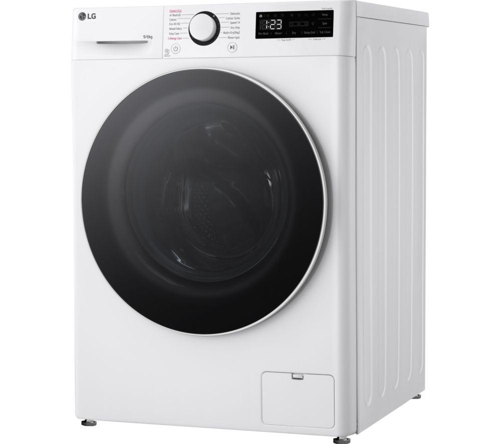 LG Series 4 AI Direct Drive FWY696WWLN1 9 kg Washer Dryer - White image number 12 of 16