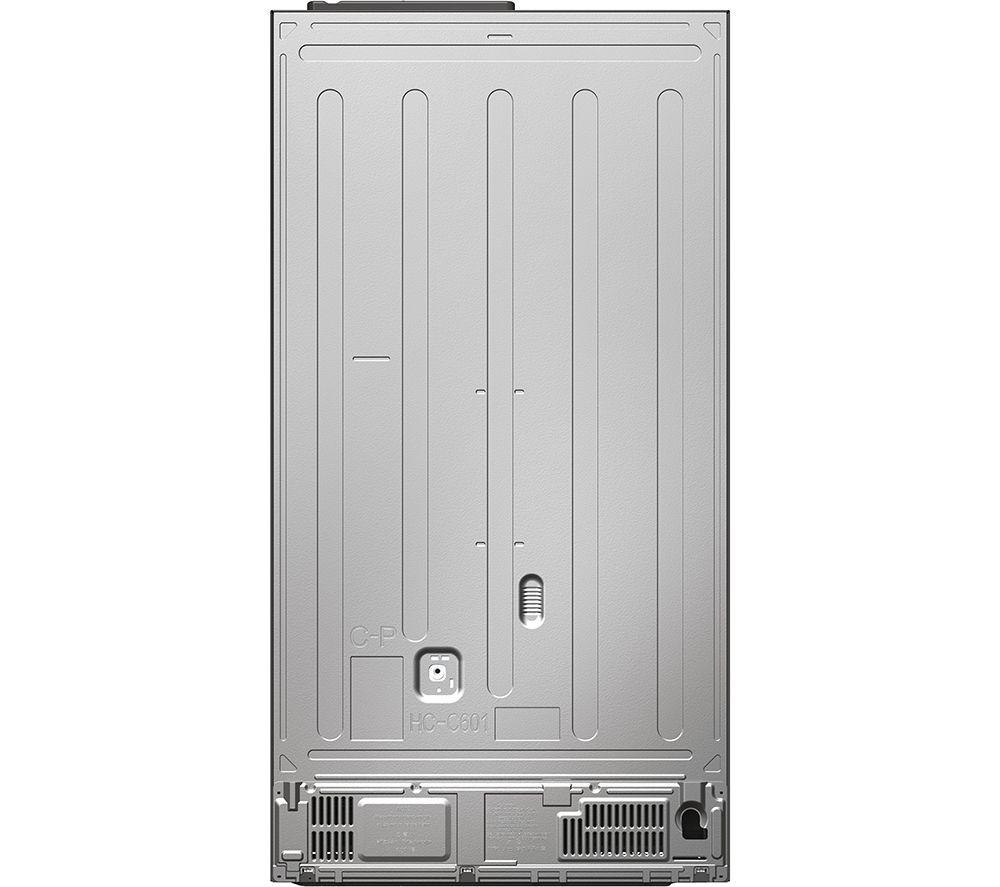HAIER HSW79F18CIMM American-Style Smart Fridge Freezer - Platinum Inox image number 7 of 19