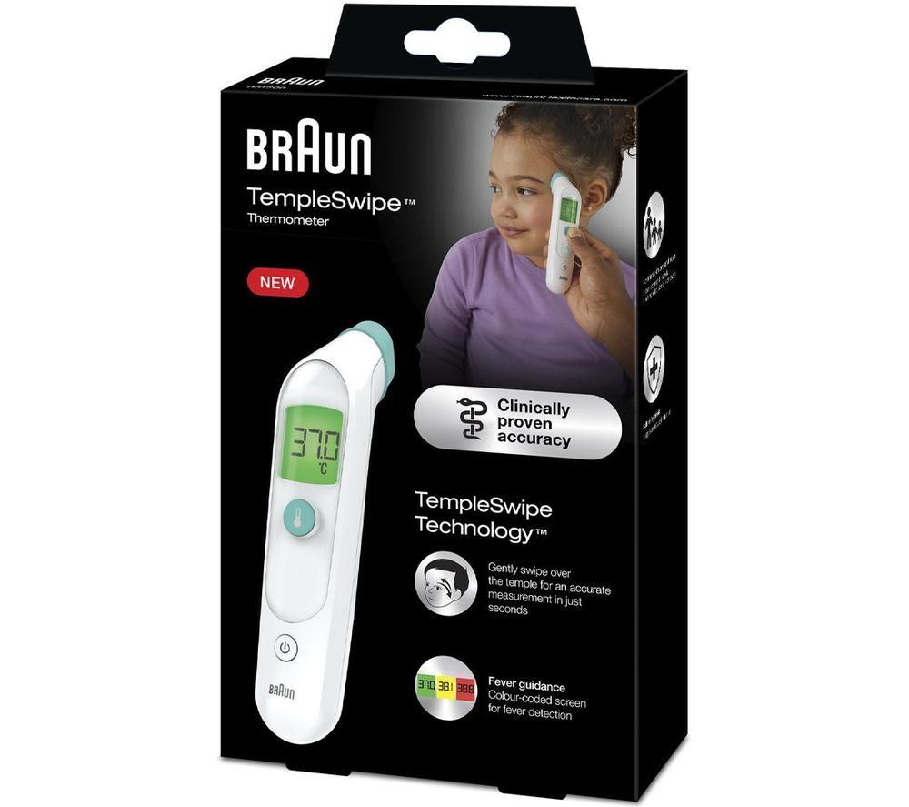 BRAUN BST200 Digital Forehead Thermometer - White image number 4 of 4