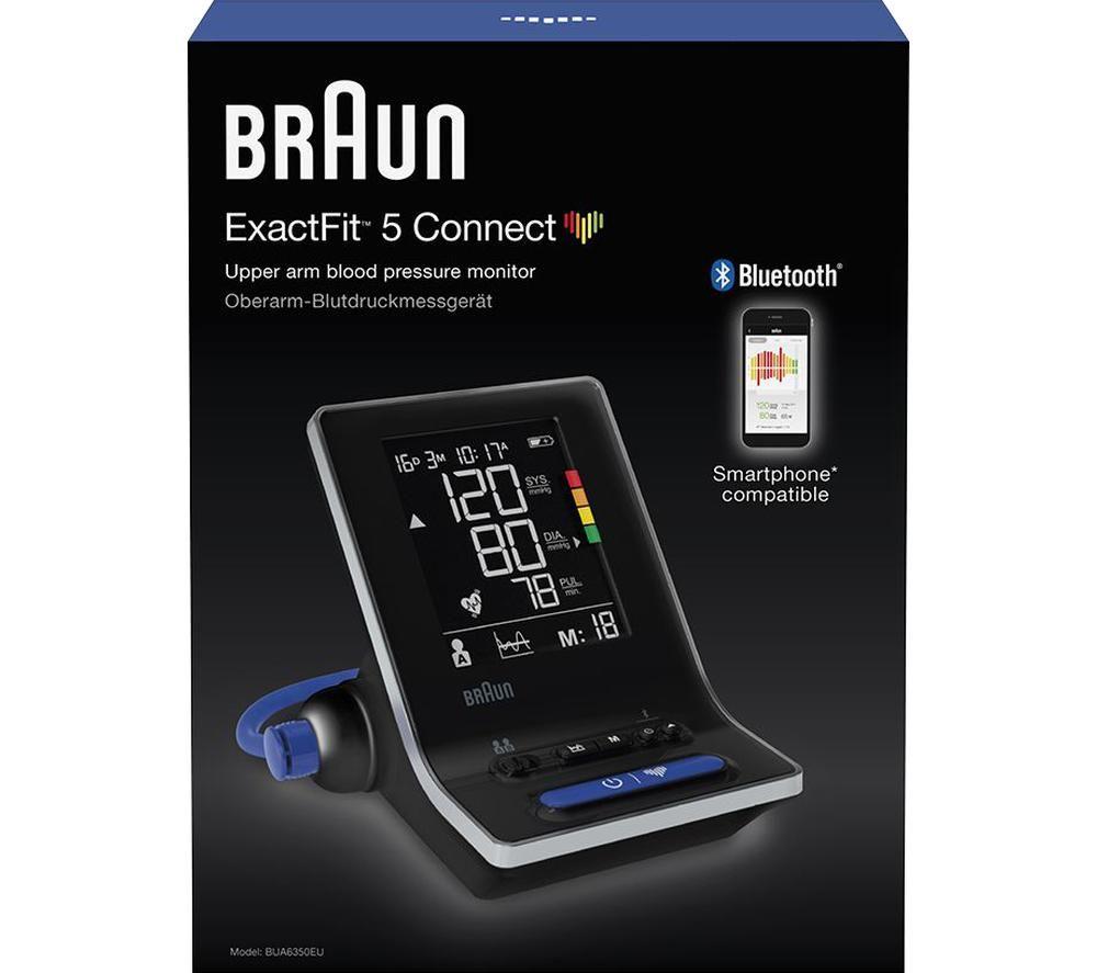 BRAUN ExactFit 5 Connect BUA6350EU Smart Upper Arm Blood Pressure Monitor image number 3 of 3