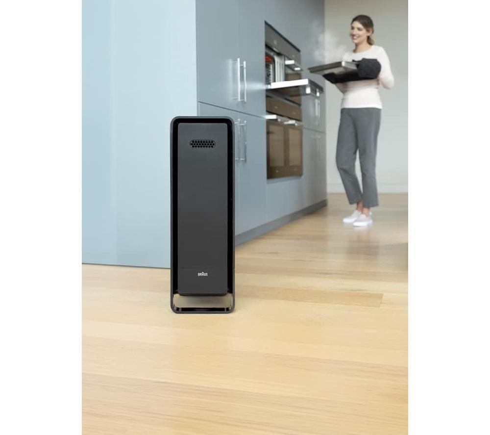 BRAUN Scan & Clean Air Purifier - Black image number 2 of 4