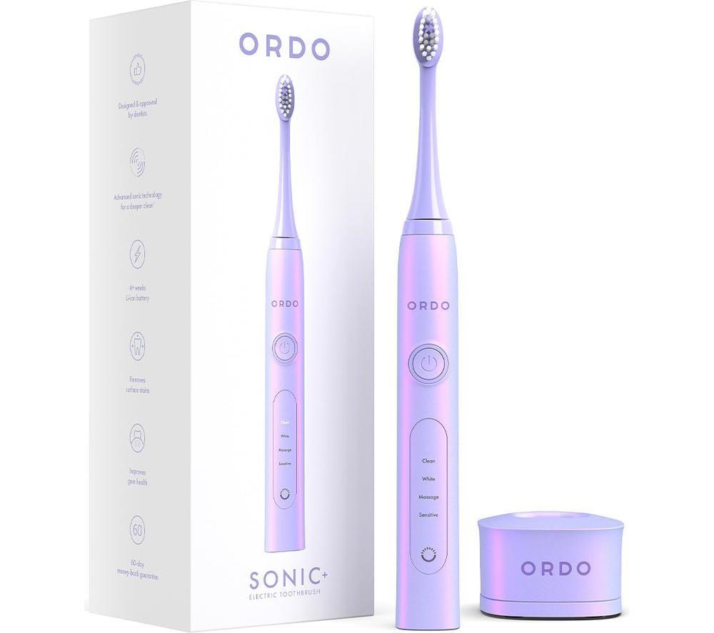 ORDOLIFE Sonic Electric Toothbrush - Pearl Violet, Purple