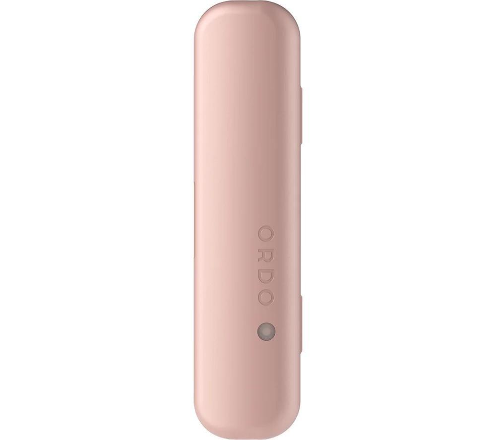 ORDOLIFE Sonic Electric Toothbrush Charging Travel Case - Rose Gold, Pink