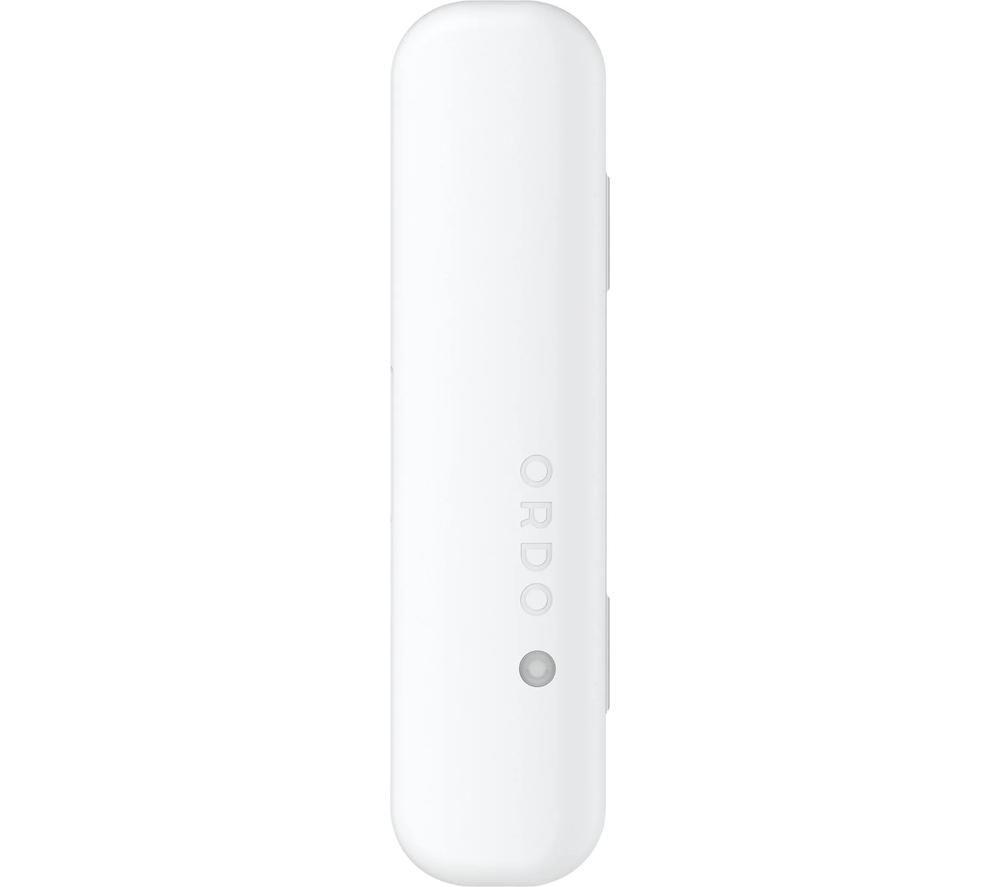 ORDOLIFE Sonic Electric Toothbrush Charging Travel Case - White, White