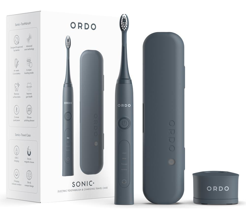 ORDO Sonic Electric Toothbrush - Grey, Silver/Grey