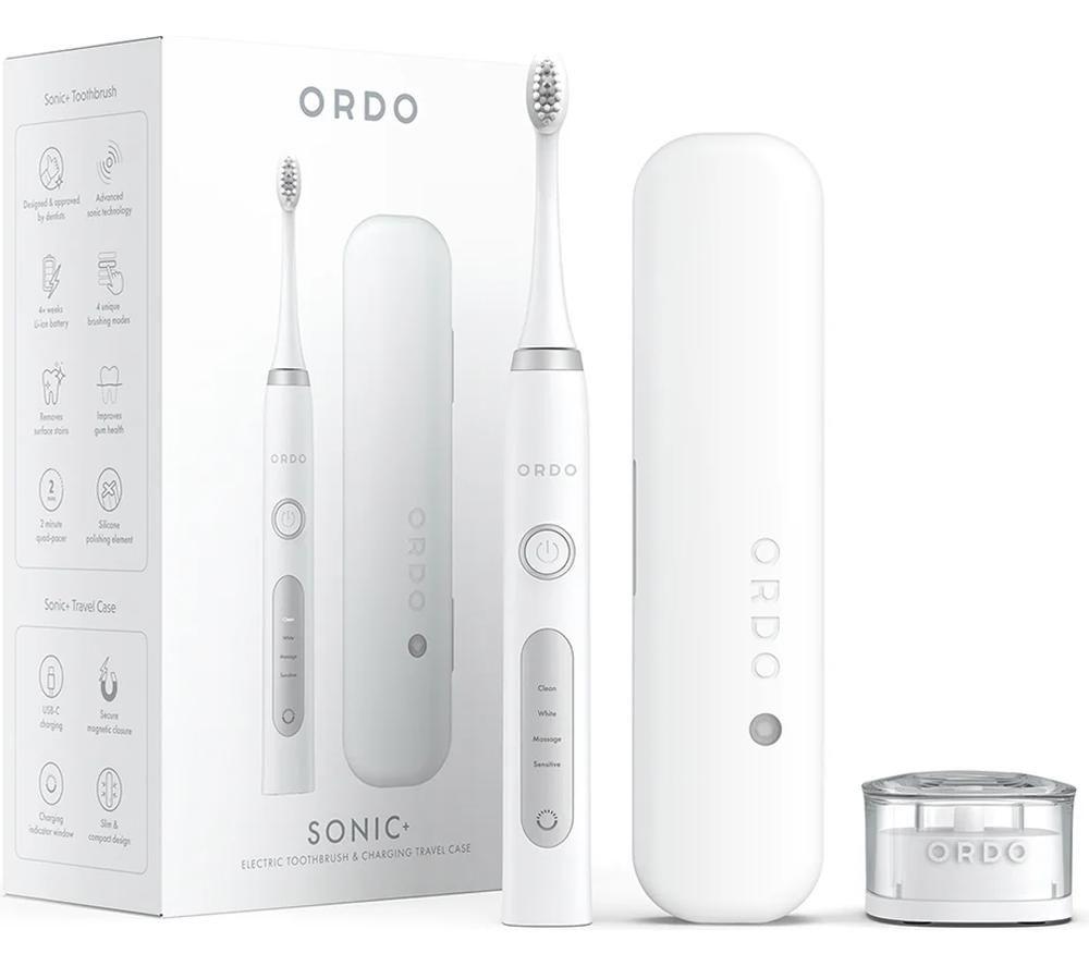 ORDO Sonic Electric Toothbrush - White, White