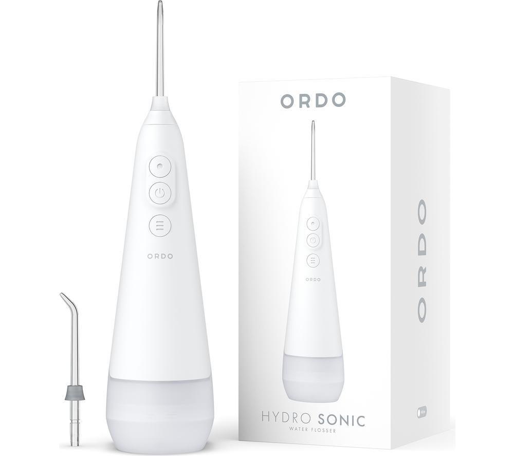 Ordo Hydro Sonic Water Flosser - Ice White, White