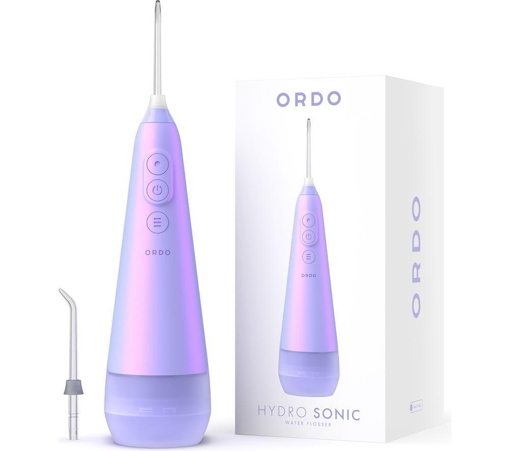 ORDO Hydro Sonic Water Flosser - Pearl Violet, Purple