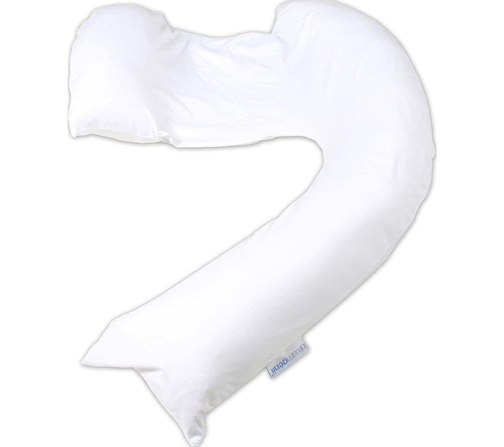 DREAMGENII DG115010 Pregnancy Pillow - White