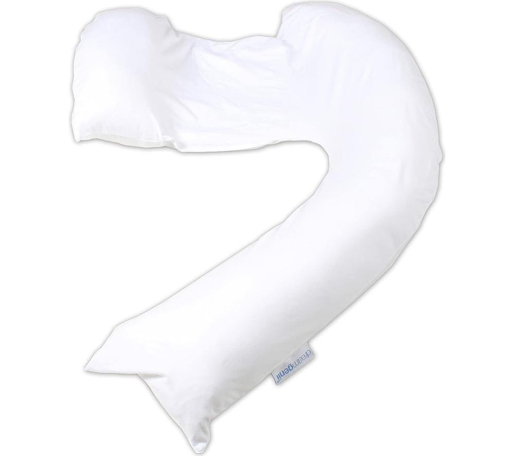 Image of DREAMGENII DG215012 Pregnancy Pillow Cover - White