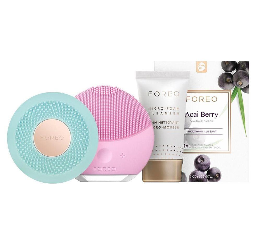 FOREO LUNA mini 2 & UFO mini 2 Skincare Set - Pink & Blue, Pink,Blue