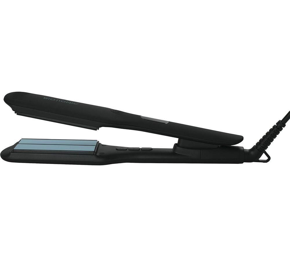 BIO IONIC OnePass Hair Straightener - Black, Black