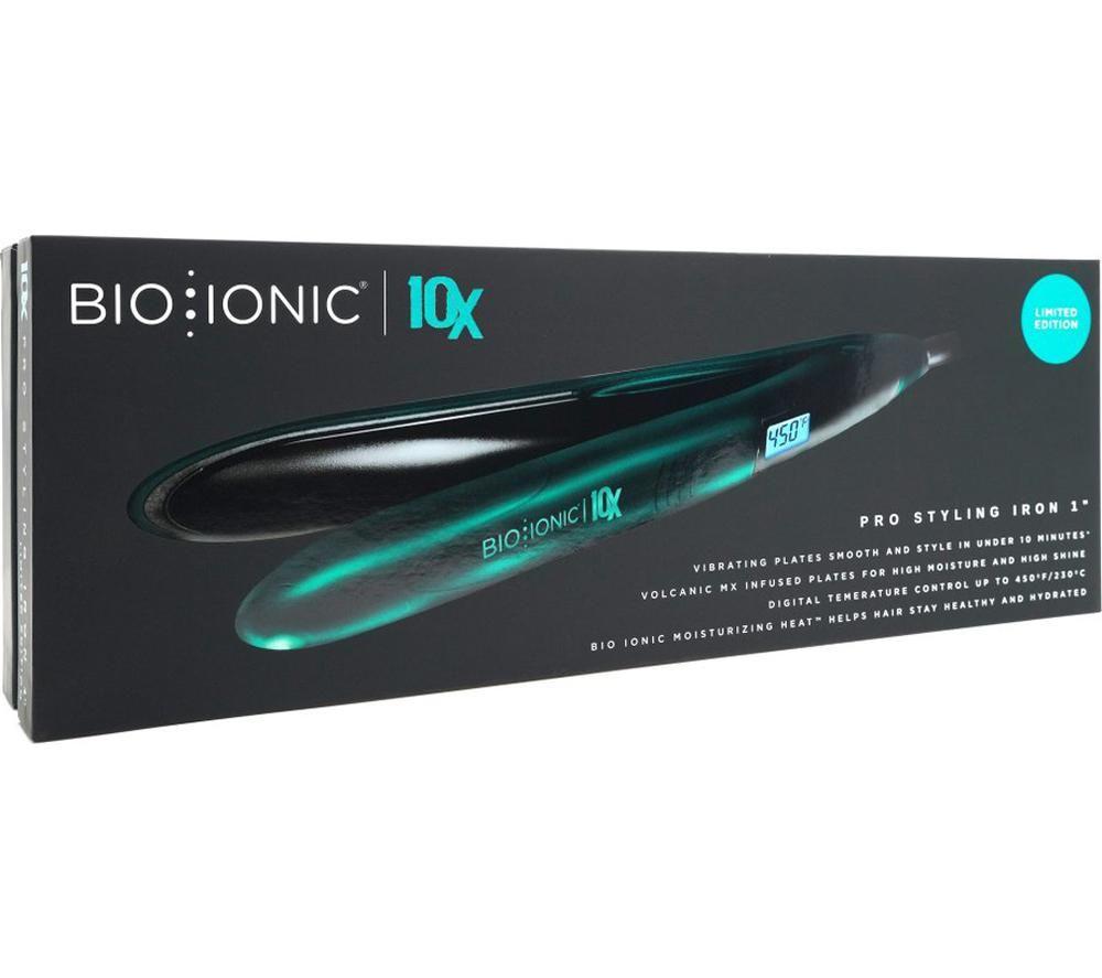 Buy BIO IONIC 10X PRO Hair Straightener Green Currys