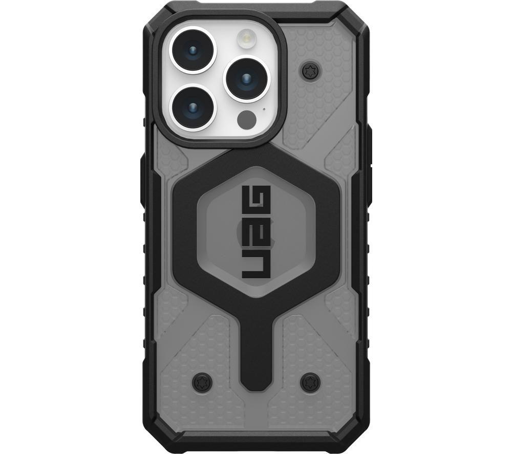 UAG Pathfinder iPhone 15 Pro Case - Grey & Black, Black,Silver/Grey