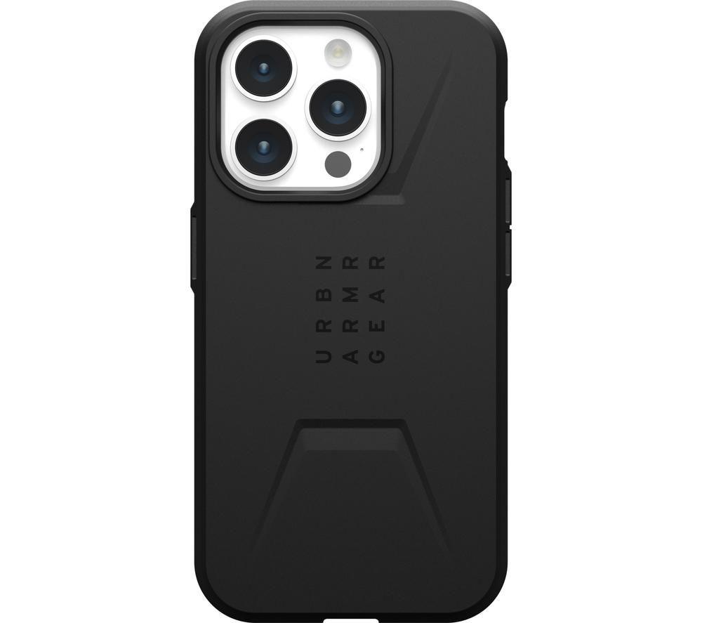 UAG Civilian iPhone 15 Pro Case - Black, Black