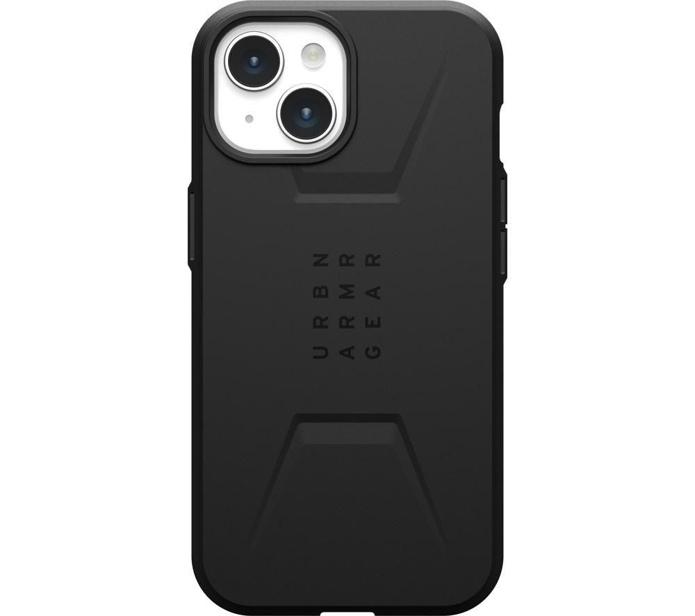 UAG Civilian iPhone 15 Case - Black, Black