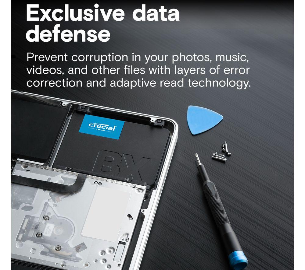 CRUCIAL BX500 2.5" Internal SSD - 500 GB image number 4 of 6