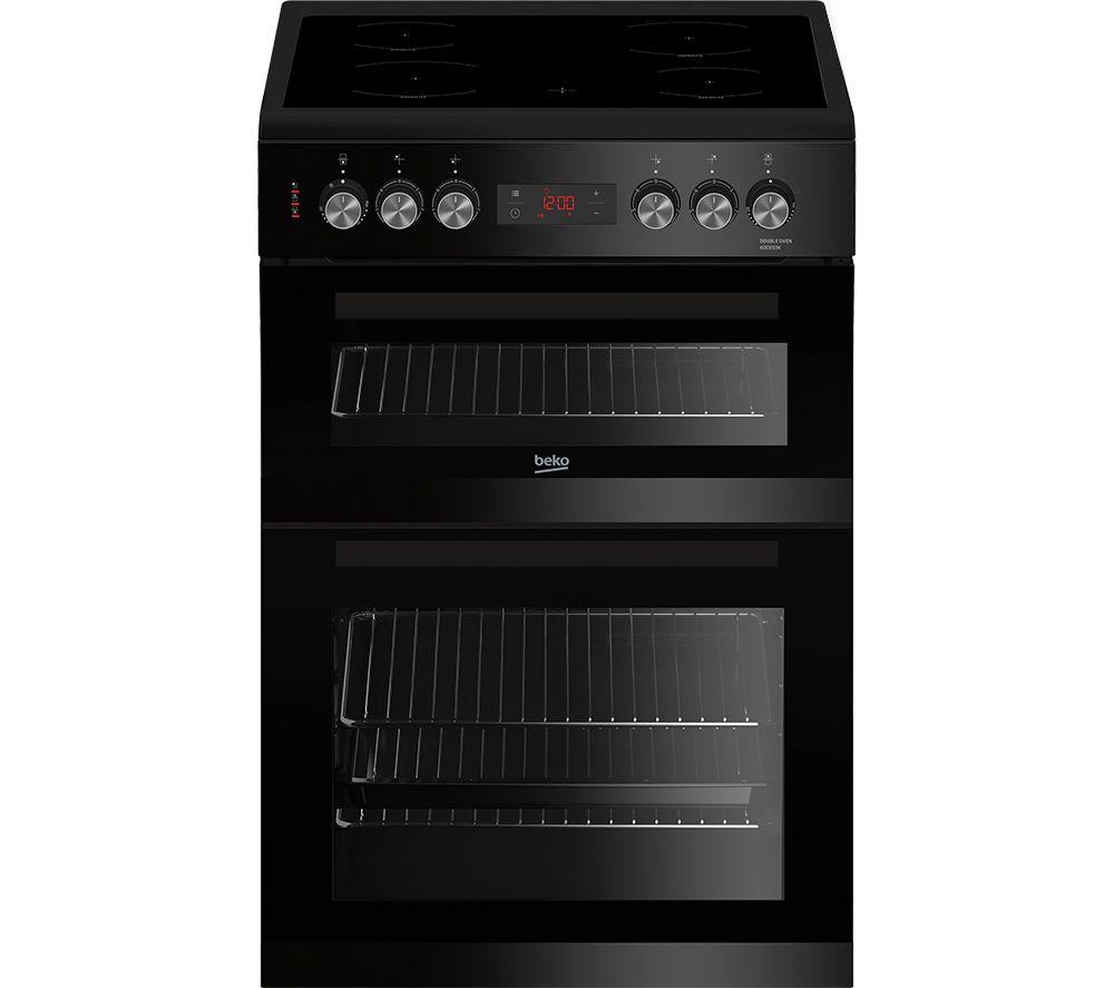 BEKO KDC653K 60 cm Electric Ceramic Cooker – Black, Black