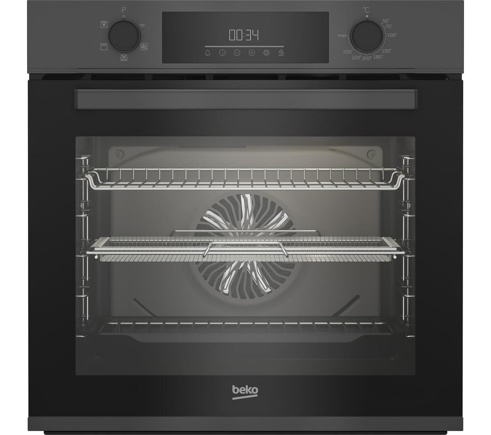 BEKO Pro AeroPerfect AirFry BBIFA12300AC Electric Oven ? Anthracite, Silver/Grey