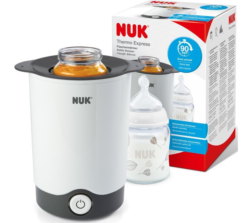 NUK 10749098 Thermo Express Baby Bottle Warmer - White image number 4 of 5