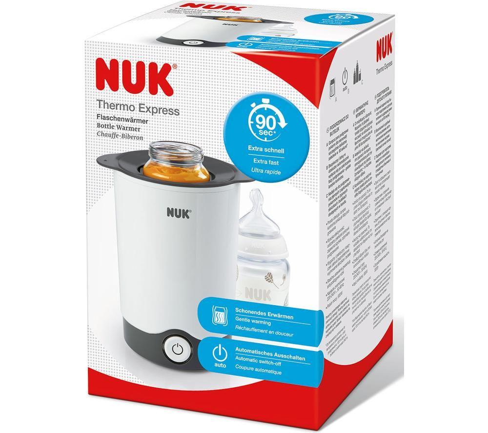 NUK 10749098 Thermo Express Baby Bottle Warmer - White image number 5 of 5
