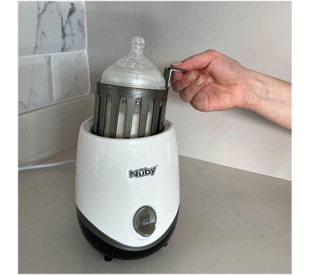 NUBY 92318 Bottle Warmer - White & Black image number 2 of 5