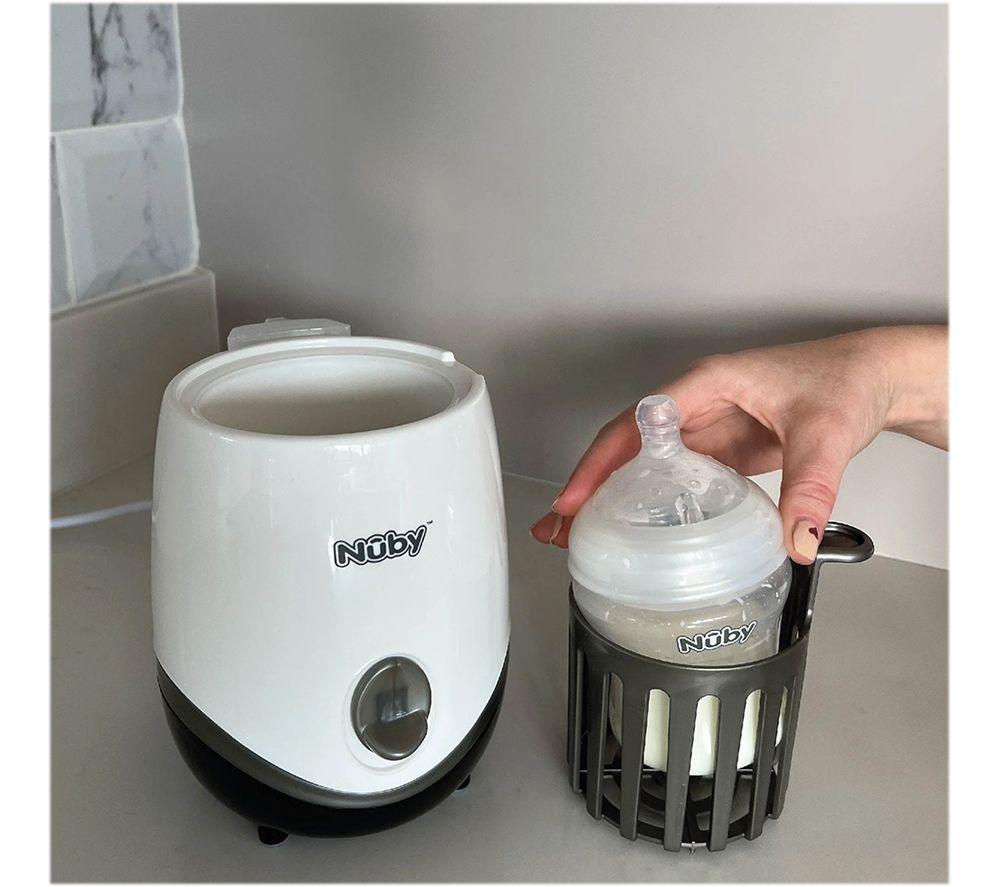 NUBY 92318 Bottle Warmer - White & Black image number 5 of 5
