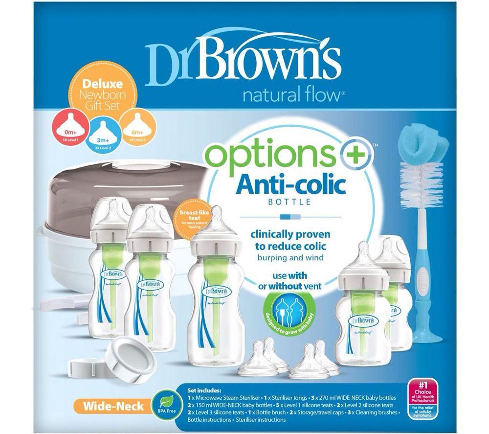DR BROWN'S Natural Flow Options+ Anti-Colic Deluxe Newborn Gift Set image number 3 of 3