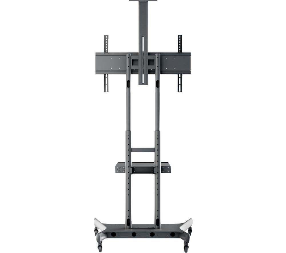 MULTIBRACKETS M Public Floorstand Basic 180 850 mm TV Stand with Bracket for Up to 80&rdquo; TVs - Black image number 2 of 5