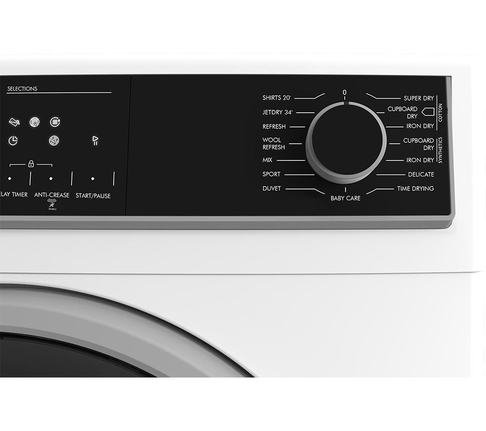 Buy SHARP KD-HHH8S7GW21-EN 8 kg Heat Pump Tumble Dryer - White 