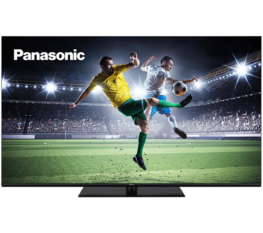 65 PANASONIC TX-65MZ800B  Smart 4K Ultra HD HDR OLED TV with Google Assistant, Black
