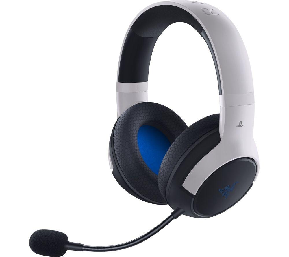 RAZER Kaira HyperSpeed Wireless Gaming Headset for PlayStation - White, Black,White