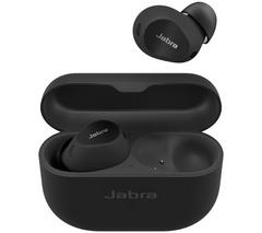 JABRA Elite 10 Wireless Bluetooth Noise-Cancelling Earbuds - Gloss Black