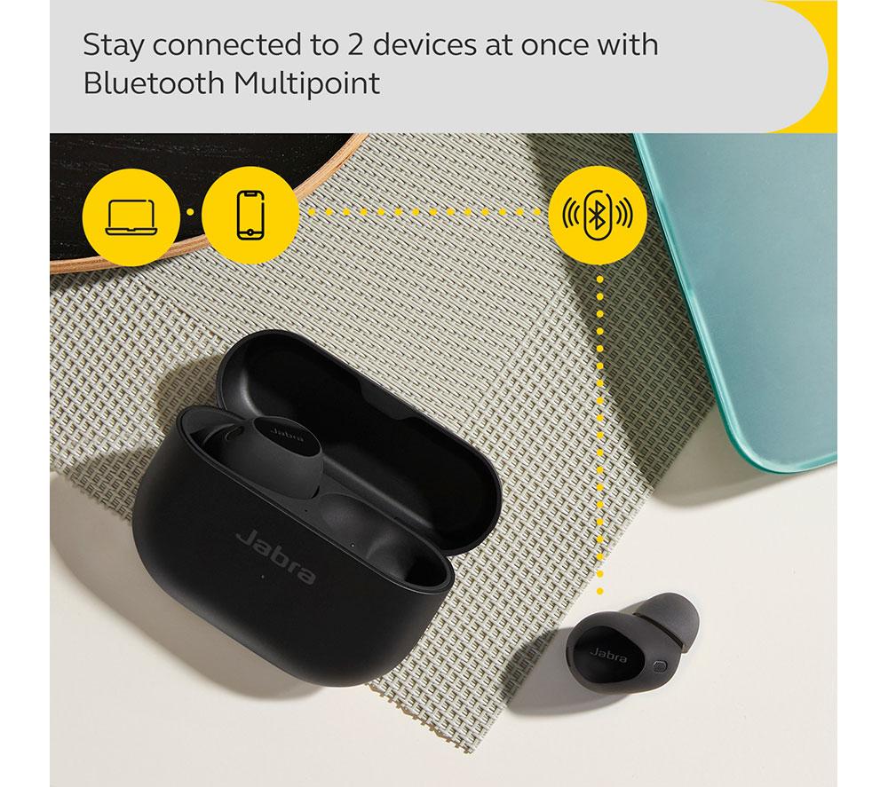  Jabra Elite 10 True Wireless Bluetooth Earbuds – Advanced  Active Noise Cancelling with Dolby Atmos Surround Sound, All-Day Comfort,  Multipoint, Crystal-Clear Calls – Gloss Black : Everything Else