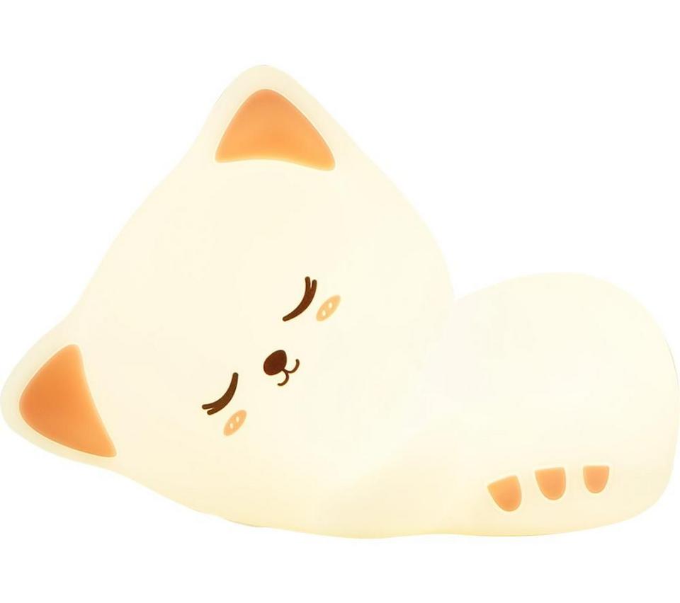 GROOV-E Cuties Sophie Kitten Kids Multicolour Night Light - USB Powered