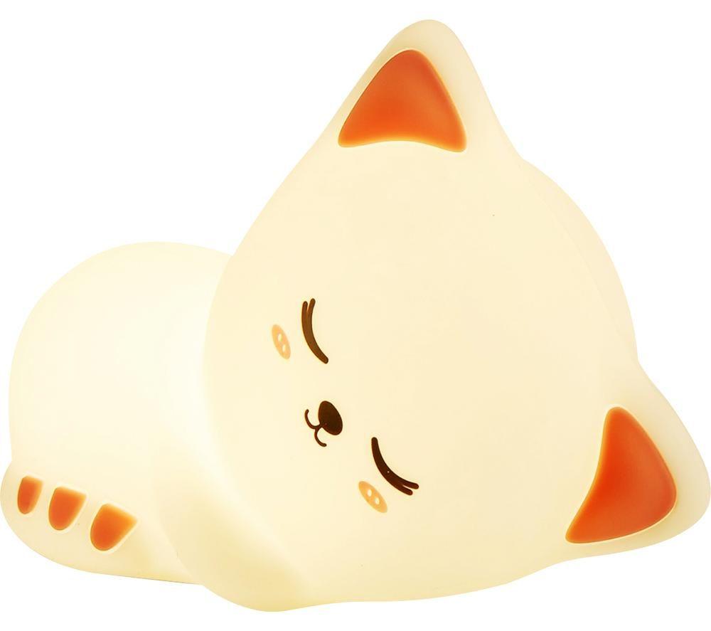 GROOV-E Cuties Sophie Kitten Kids Multicolour Night Light - USB Powered image number 2 of 6