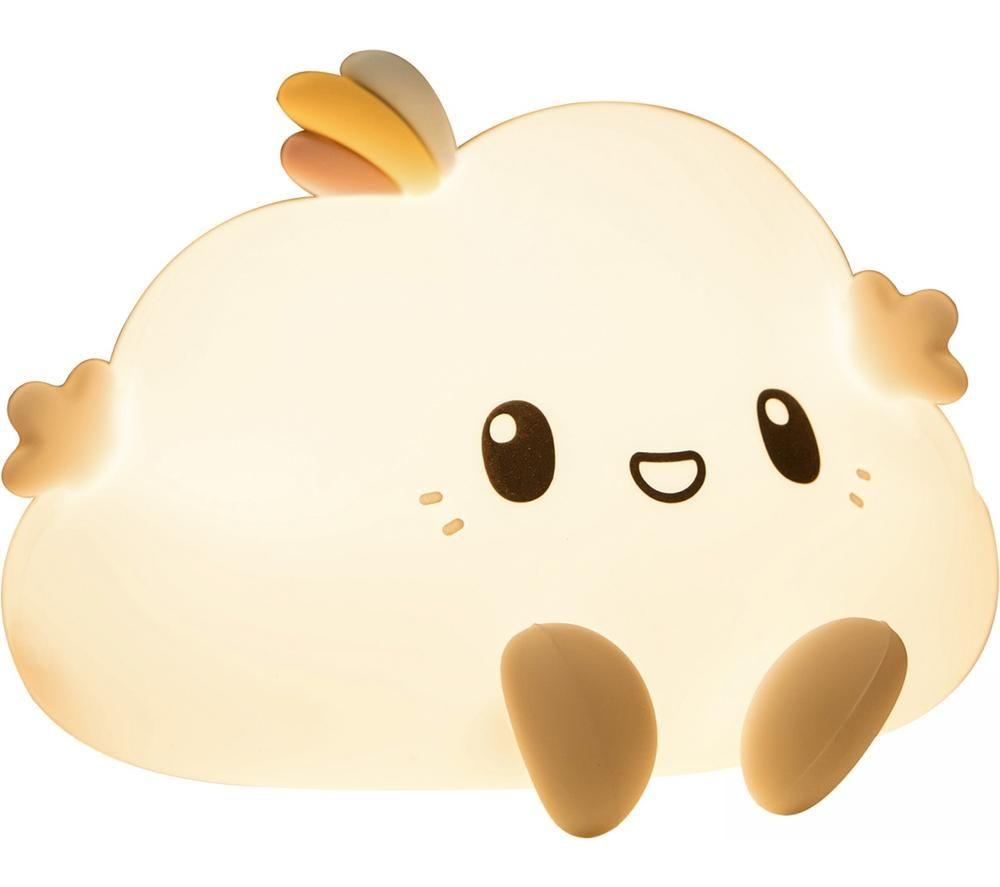 GROOV-E Cuties Olly Cloud Kids Multicolour Night Light - USB Powered image number 2 of 6