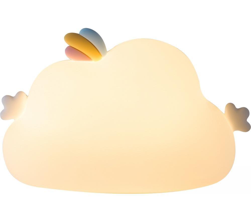 GROOV-E Cuties Olly Cloud Kids Multicolour Night Light - USB Powered image number 4 of 6